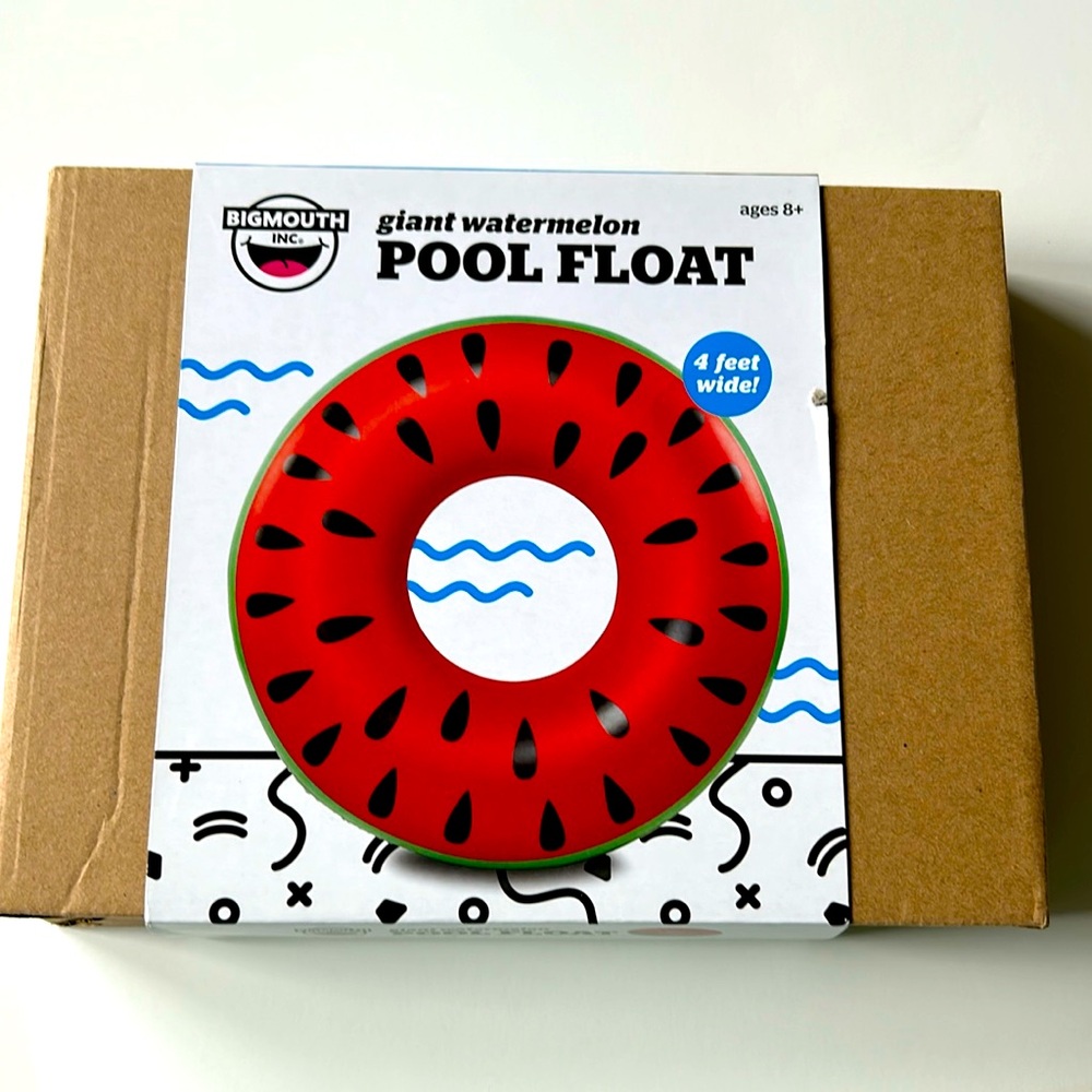 Giant Watermelon Pool Float
